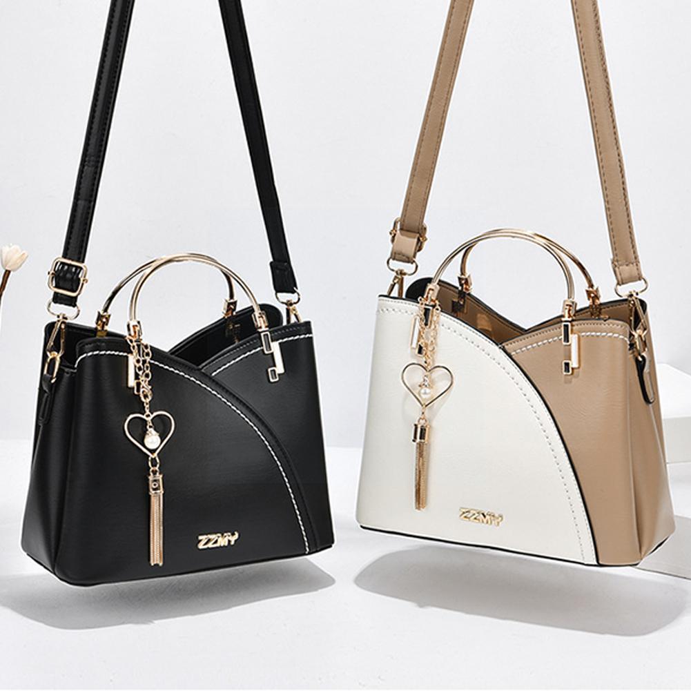 Women Crossbody Wallet Purse Handbag Women Leather Shoulder Adjustable Satchel Fashion Messenger Tote Strap Bag R8O2